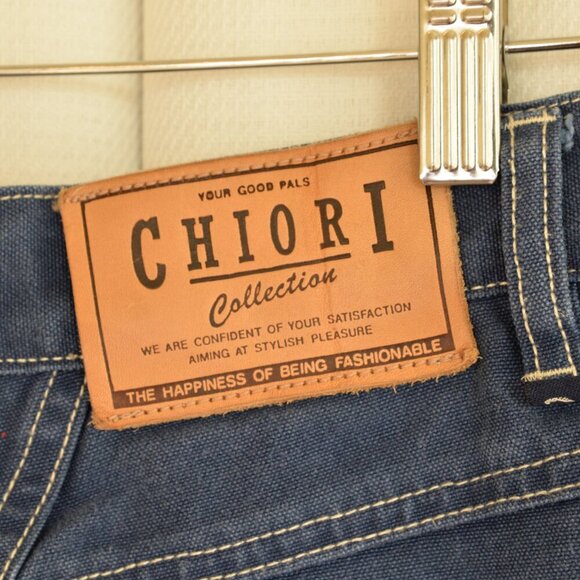 NWOT Vintage 90s Chiori Straight Leg Blue Denim Jeans Sz 29 - Picture 4 of 7